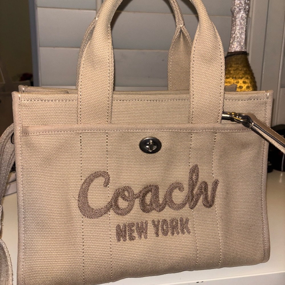 COACH Cargo Small Canvas Tote Bag 26